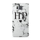 Heart Decal Marble Initials Personalised Samsung Galaxy Alpha Case