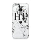 Heart Decal Marble Initials Personalised Samsung Galaxy S9 Case