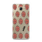 Heart Eyes Halloween Personalised Samsung Galaxy A7 2016 Case on gold phone