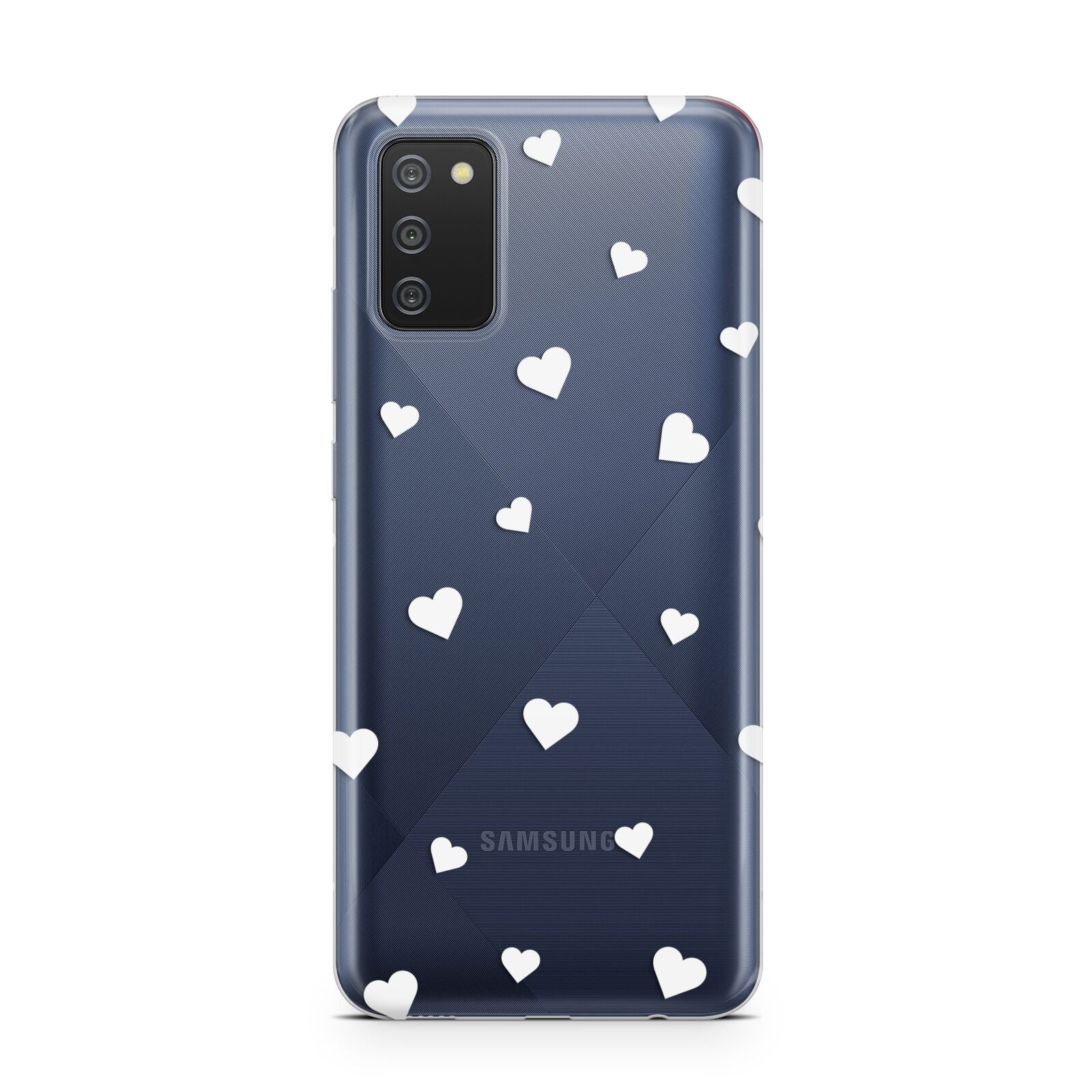 Heart Pattern Samsung A02s Case