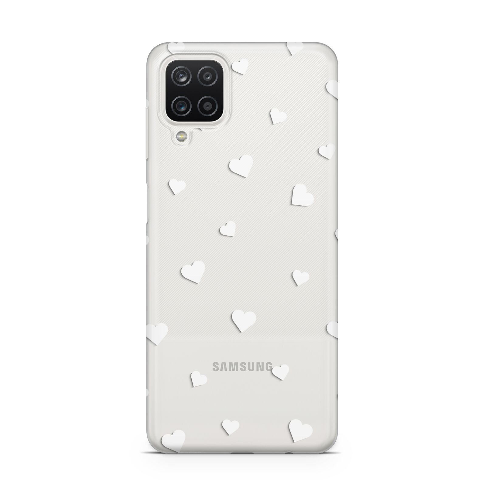 Heart Pattern Samsung A12 Case