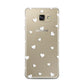 Heart Pattern Samsung Galaxy A7 2016 Case on gold phone