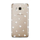 Heart Pattern Samsung Galaxy J7 2016 Case on gold phone