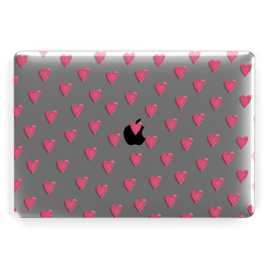 Heart Patterned Apple MacBook Case