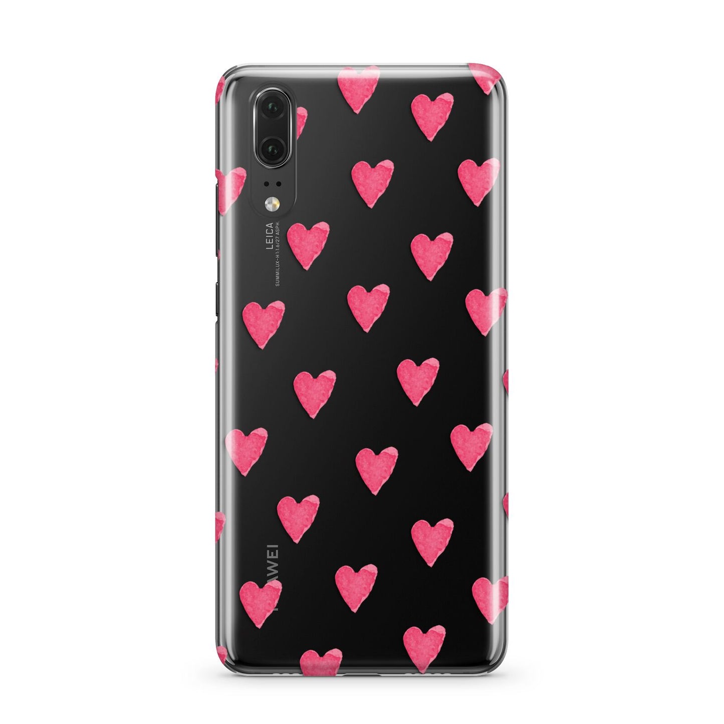 Heart Patterned Huawei P20 Phone Case