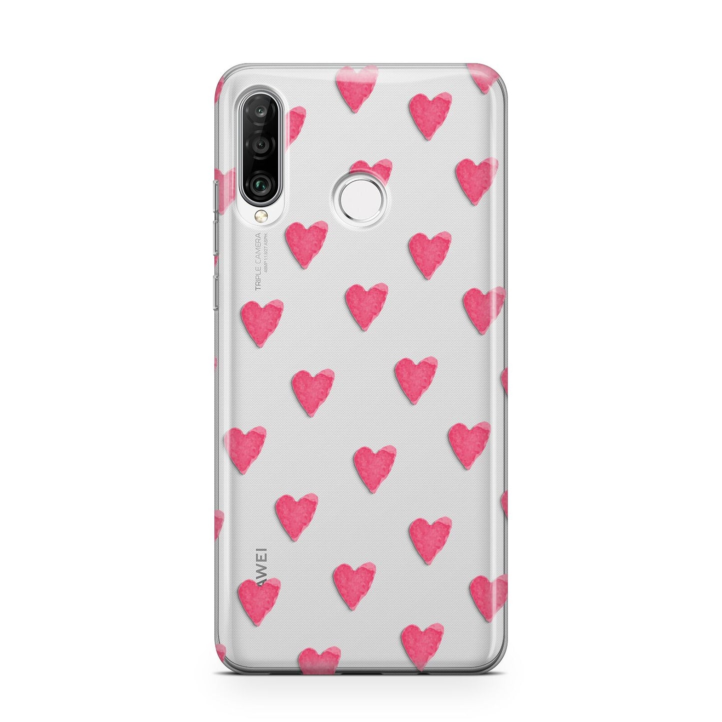 Heart Patterned Huawei P30 Lite Phone Case