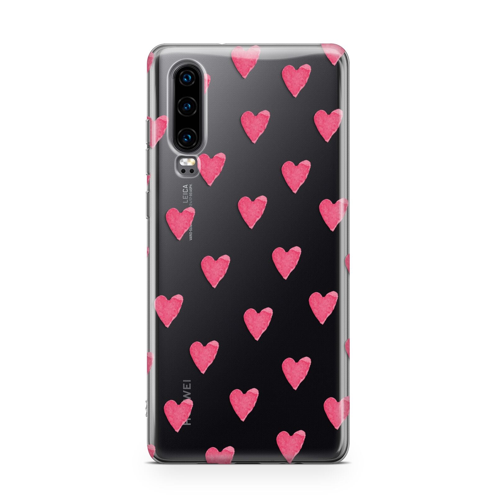 Heart Patterned Huawei P30 Phone Case