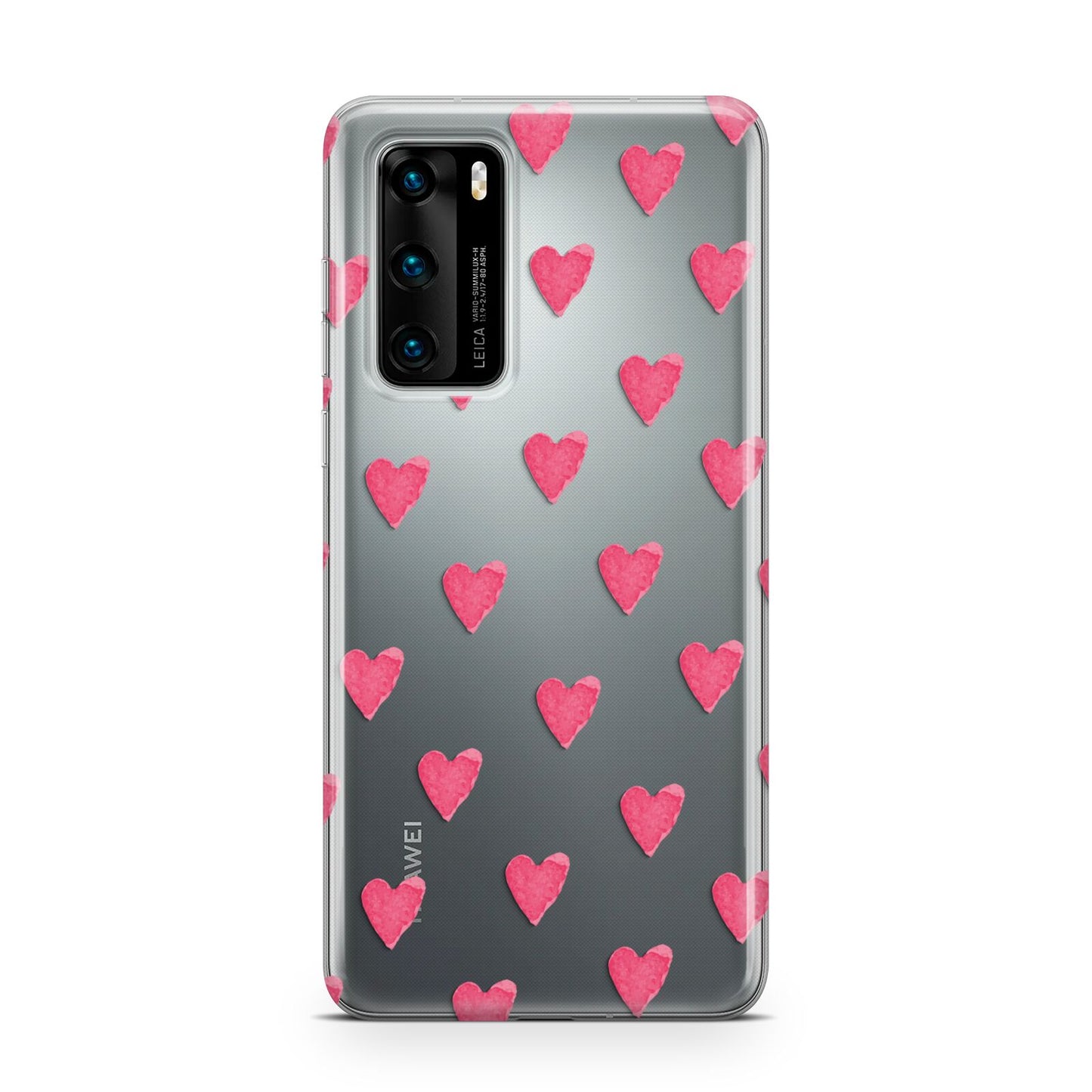 Heart Patterned Huawei P40 Phone Case