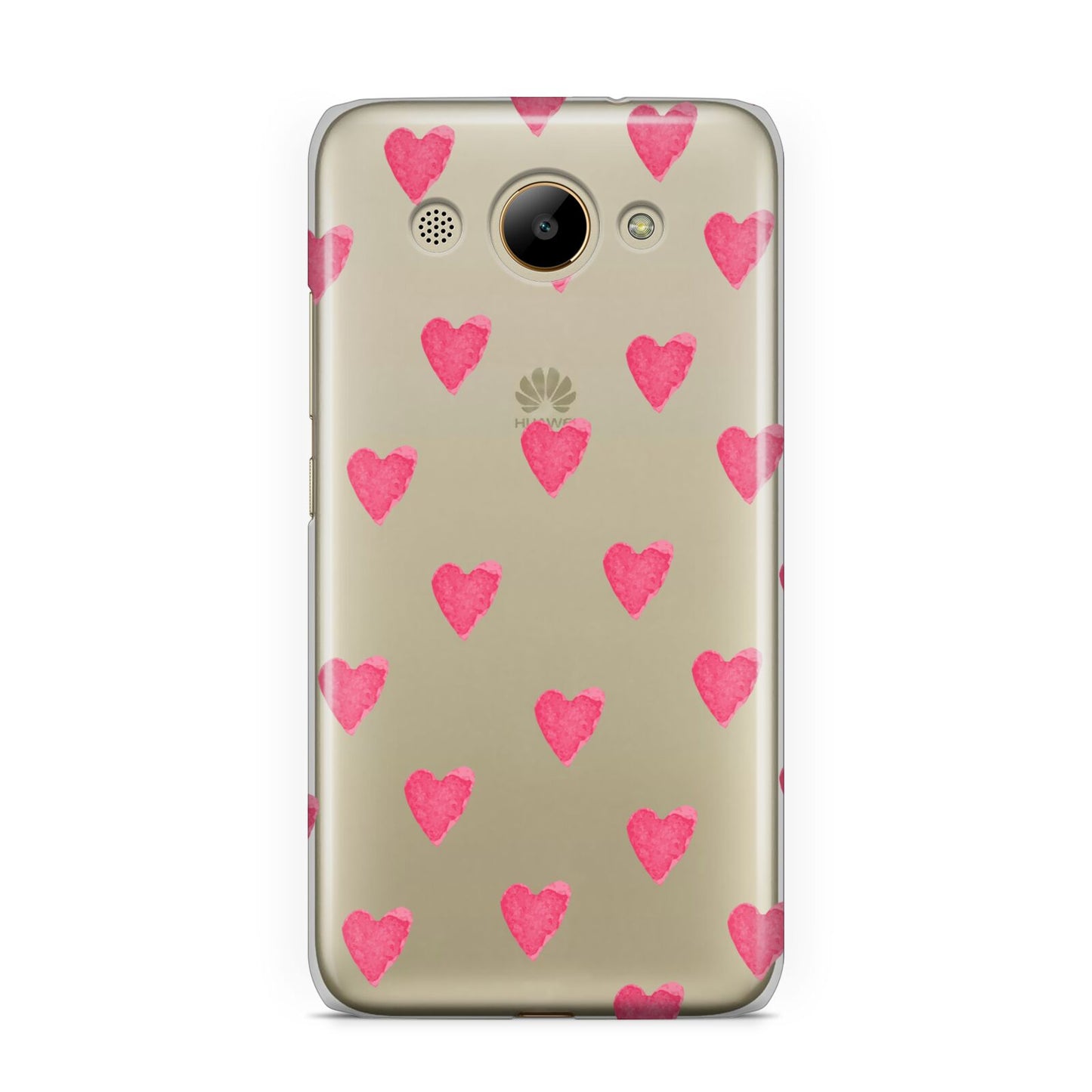 Heart Patterned Huawei Y3 2017