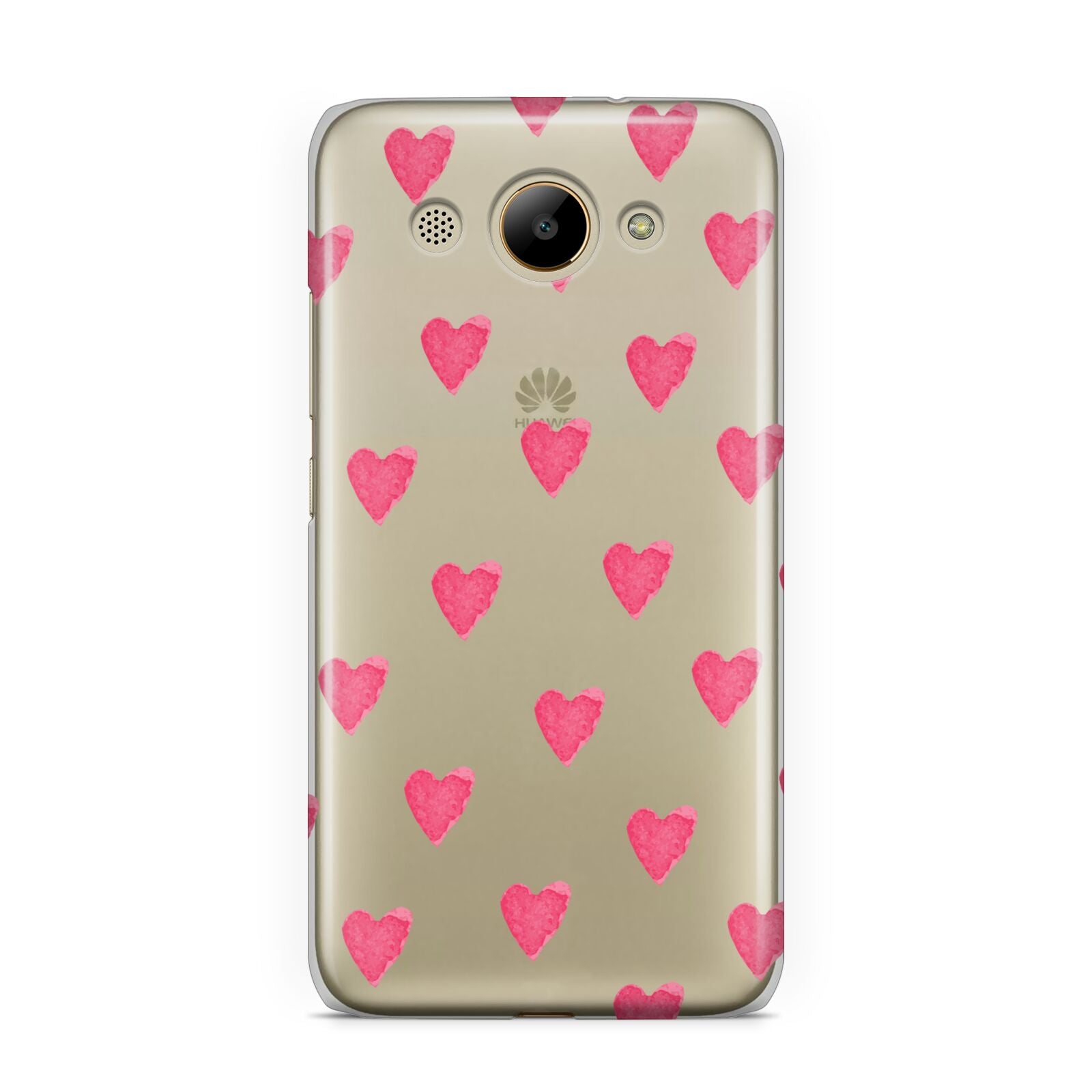 Heart Patterned Huawei Y3 2017
