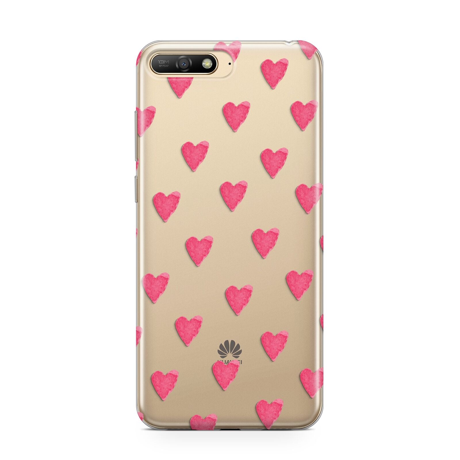 Heart Patterned Huawei Y6 2018