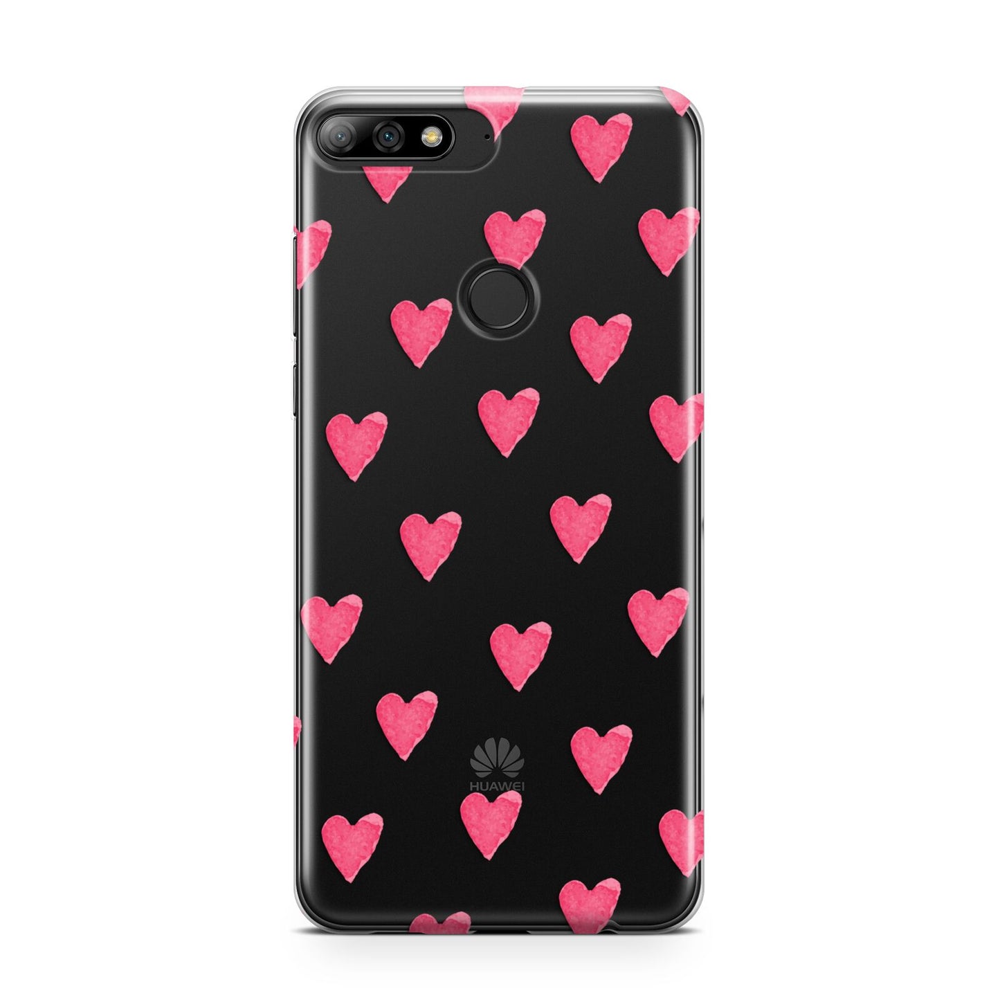 Heart Patterned Huawei Y7 2018