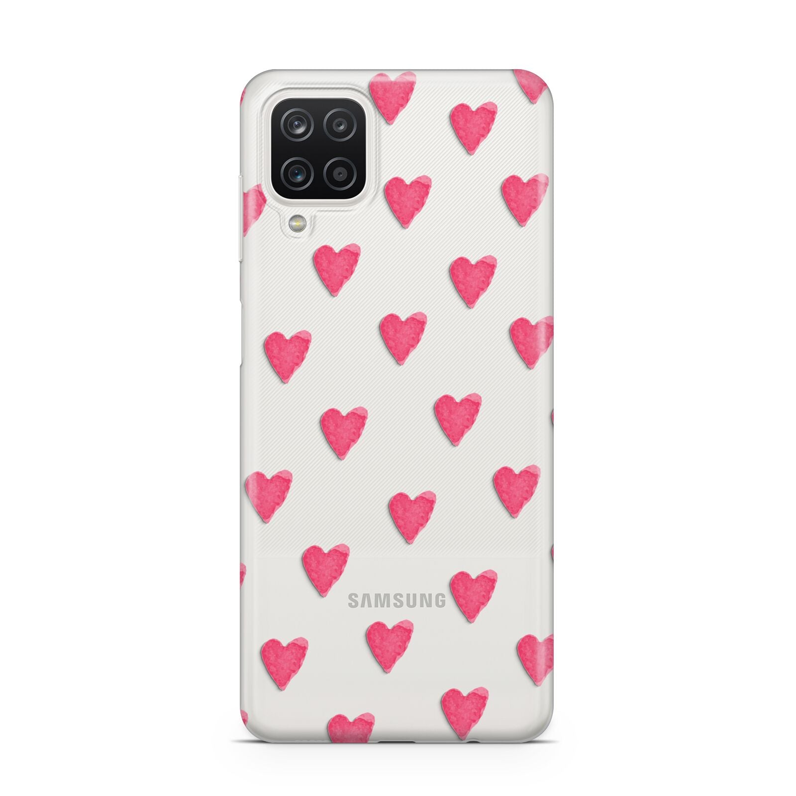 Heart Patterned Samsung A12 Case