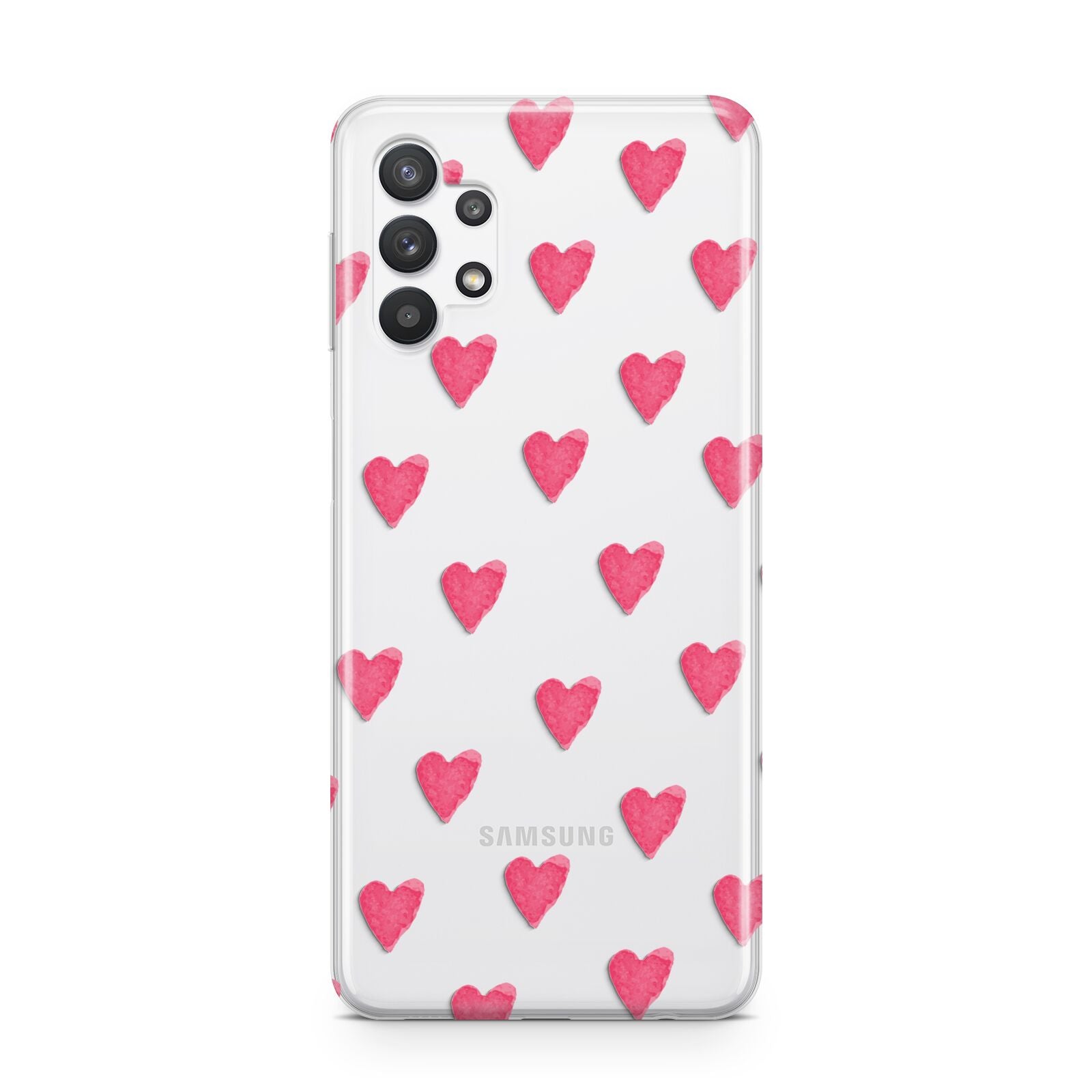 Heart Patterned Samsung A32 5G Case