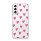 Heart Patterned Samsung S21 Case