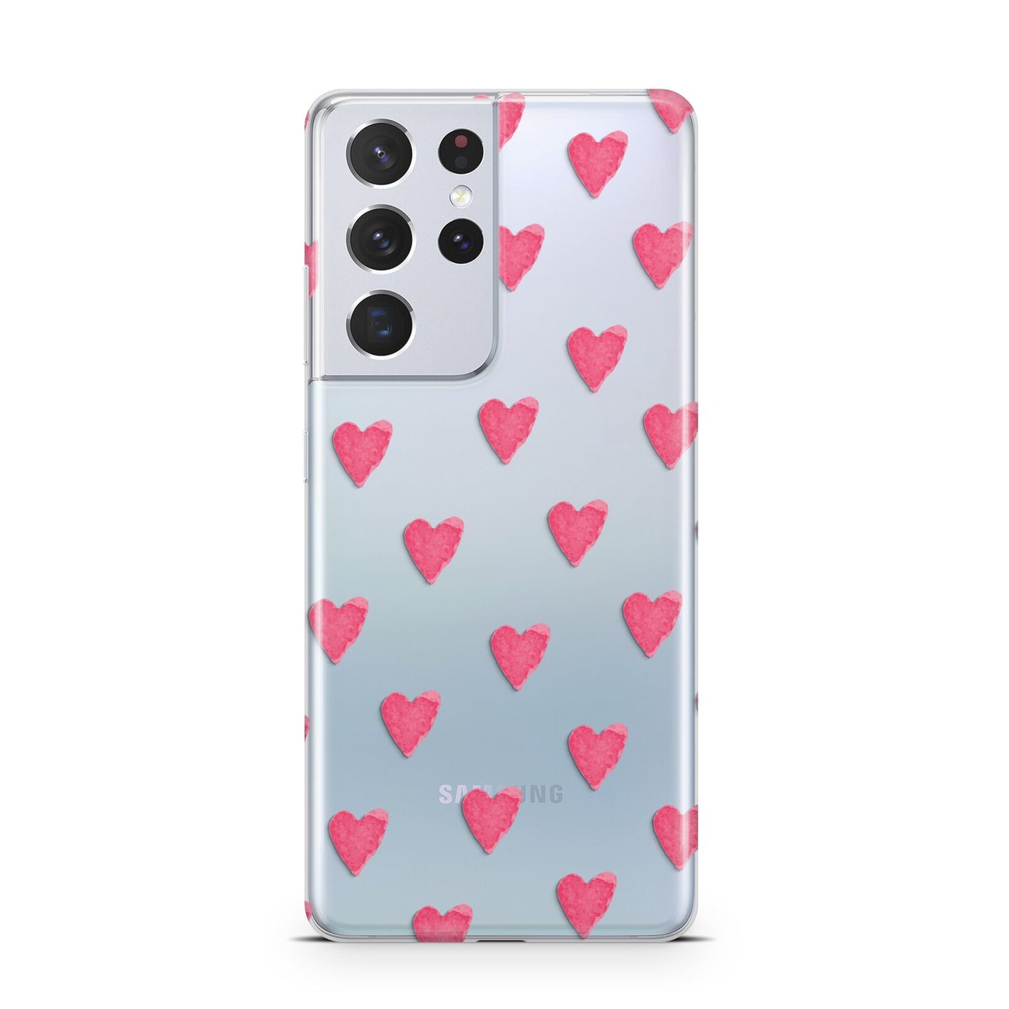 Heart Patterned Samsung S21 Ultra Case