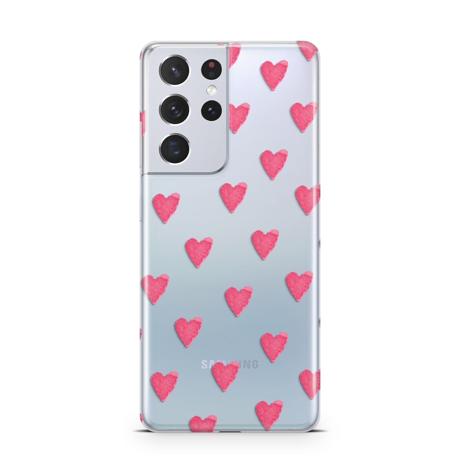 Heart Patterned Samsung S21 Ultra Case