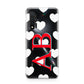 Heart Print Initials Huawei Nova 6 Phone Case