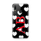 Heart Print Initials Huawei P20 Lite Phone Case