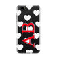 Heart Print Initials Huawei Y5 Prime 2018 Phone Case