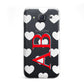 Heart Print Initials Samsung Galaxy J5 Case