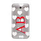Heart Print Initials Samsung Galaxy J7 2017 Case