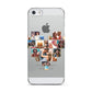 Heart Shaped Photo Montage Upload Apple iPhone 5 Case