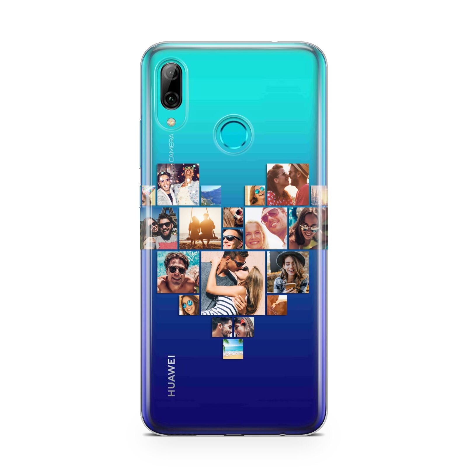 Heart Shaped Photo Montage Upload Huawei P Smart 2019 Case