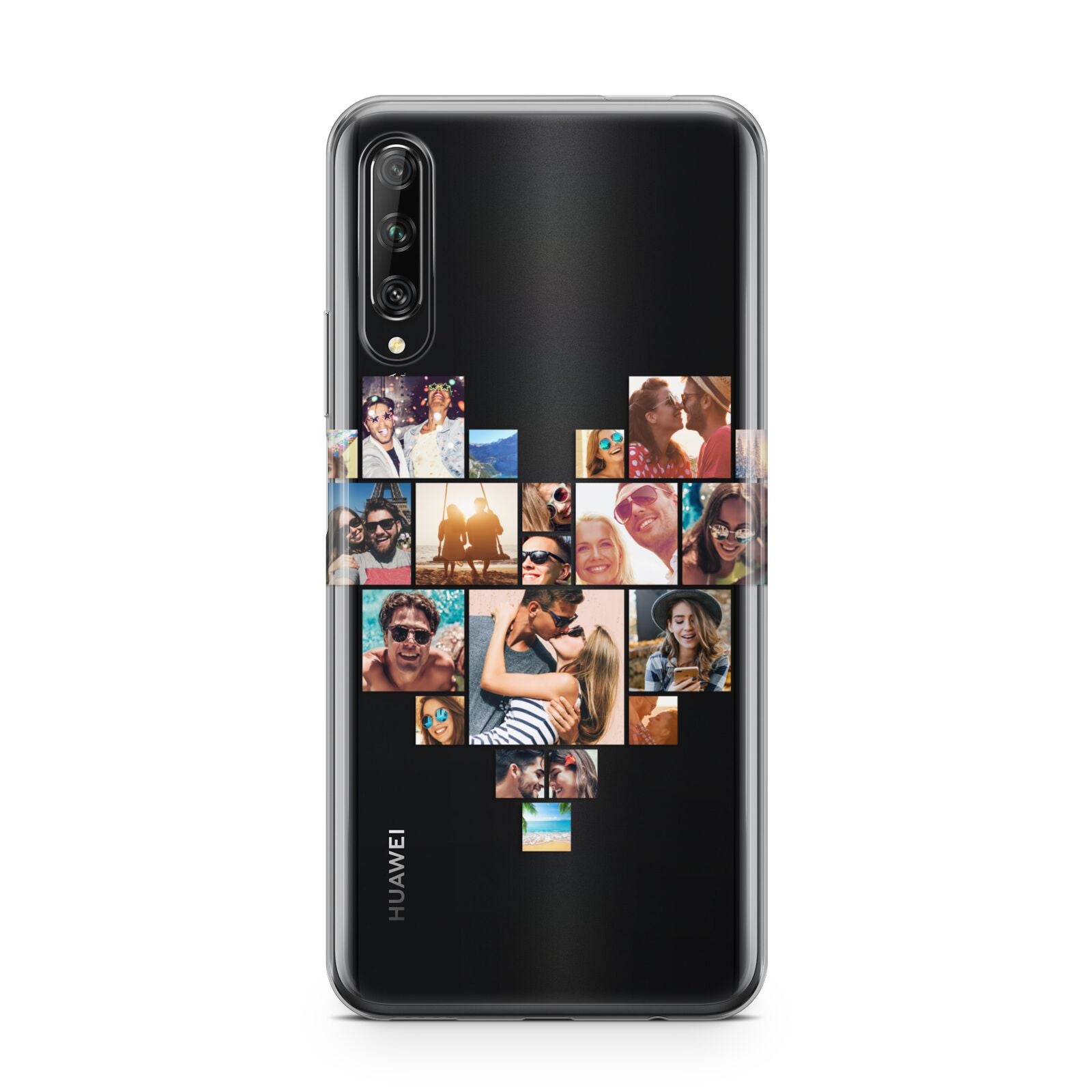 Heart Shaped Photo Montage Upload Huawei P Smart Pro 2019