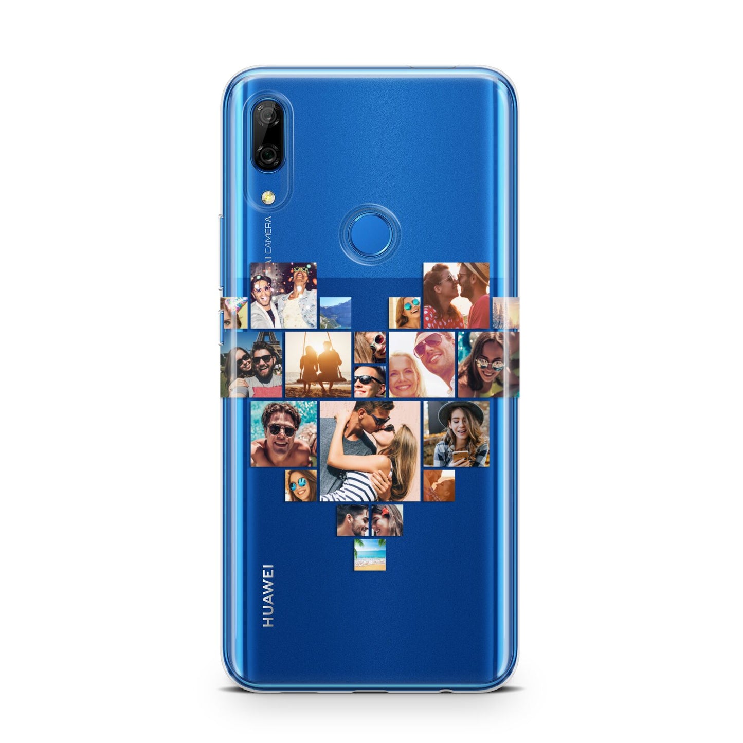 Heart Shaped Photo Montage Upload Huawei P Smart Z
