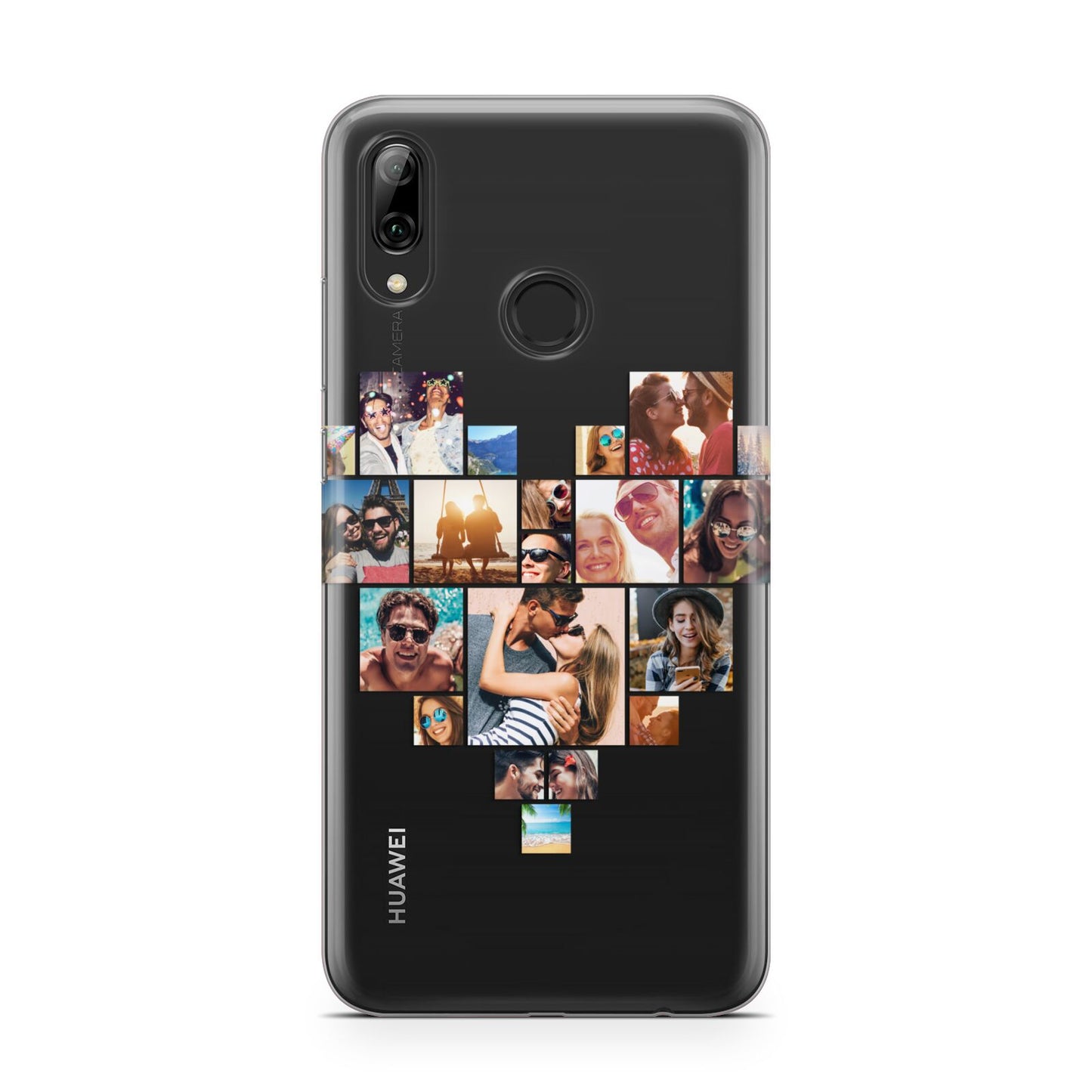 Heart Shaped Photo Montage Upload Huawei Y7 2019