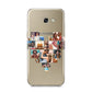 Heart Shaped Photo Montage Upload Samsung Galaxy A5 2017 Case on gold phone
