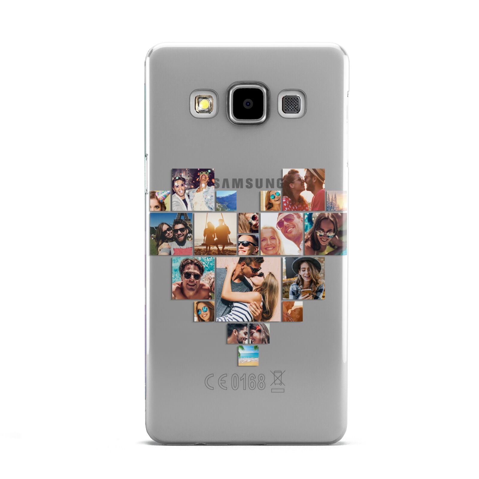 Heart Shaped Photo Montage Upload Samsung Galaxy A5 Case