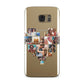 Heart Shaped Photo Montage Upload Samsung Galaxy Case