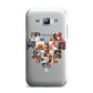Heart Shaped Photo Montage Upload Samsung Galaxy J1 2015 Case