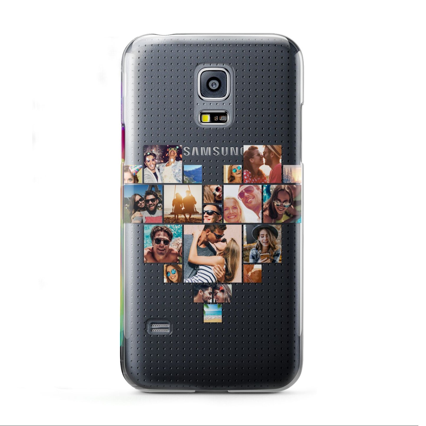 Heart Shaped Photo Montage Upload Samsung Galaxy S5 Mini Case