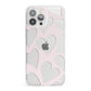 Heart iPhone 13 Pro Max Clear Bumper Case