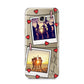 Hearts Photo Montage Upload with Text Samsung Galaxy A5 2017 Case on gold phone