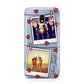 Hearts Photo Montage Upload with Text Samsung Galaxy J3 2017 Case