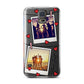 Hearts Photo Montage Upload with Text Samsung Galaxy S5 Case