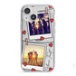 Hearts Photo Montage Upload with Text iPhone 13 Mini TPU Impact Case with White Edges