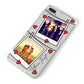 Hearts Photo Montage Upload with Text iPhone 8 Plus Bumper Case on Silver iPhone Alternative Image