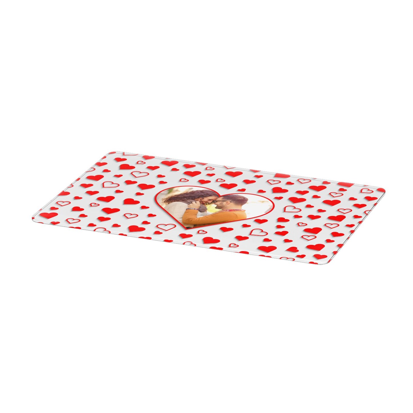 Hearts with Photo Apple MacBook Case Only