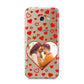Hearts with Photo Samsung Galaxy A5 2017 Case on gold phone