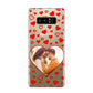 Hearts with Photo Samsung Galaxy Note 8 Case