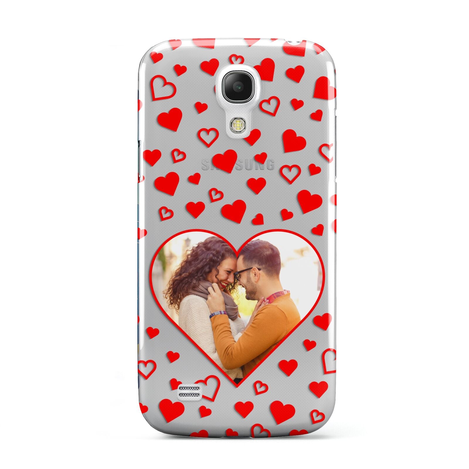 Hearts with Photo Samsung Galaxy S4 Mini Case