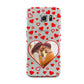 Hearts with Photo Samsung Galaxy S6 Case