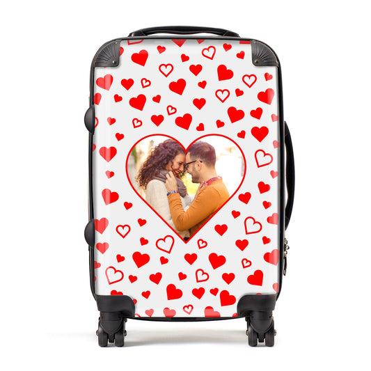 Hearts with Photo Suitcase