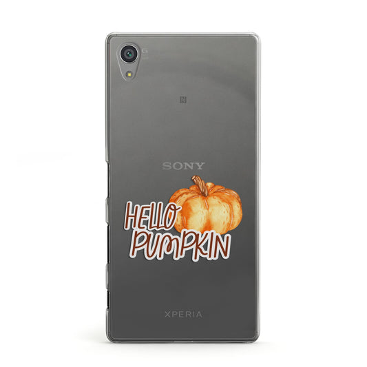 Hello Pumpkin Sony Xperia Case