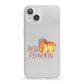 Hello Pumpkin iPhone 13 Clear Bumper Case